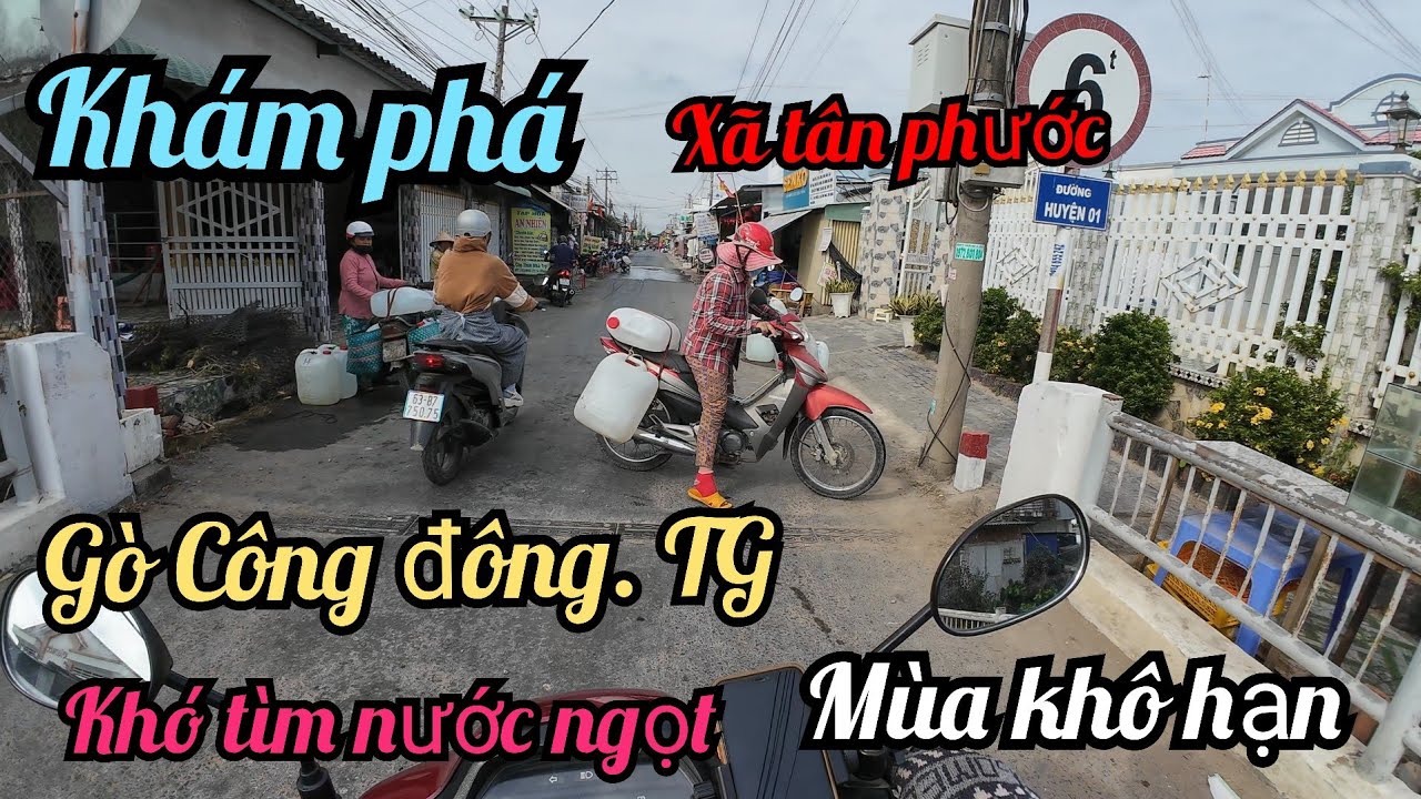Khám phá ,Nông thôn, xã tân phước.Gò Công đông Tiền giang.