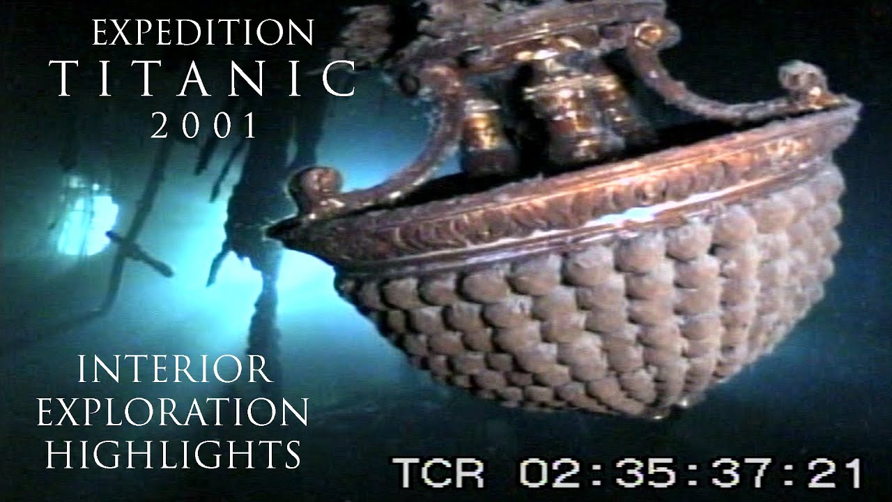 Inside the Titanic: 2001 Interior ROV Exploration Highlights