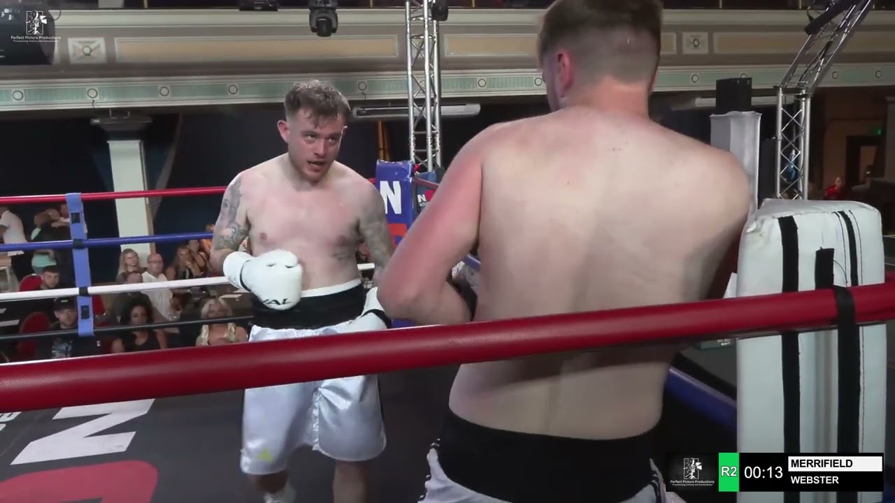 Andrew Webster Vs Fin Merrifield The Brawl At Champness Hall - #boxing #liveboxing #sports #sport
