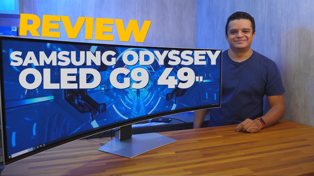 CONHEÇA ESSE SUPER MONITOR GAMER! Samsung Odyssey OLED G9 49"