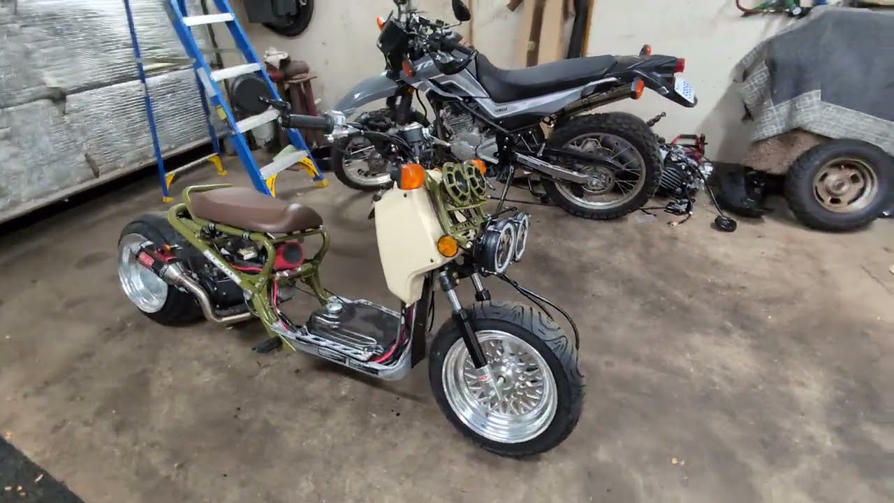 2024 Honda Ruckus Custom GY6 build