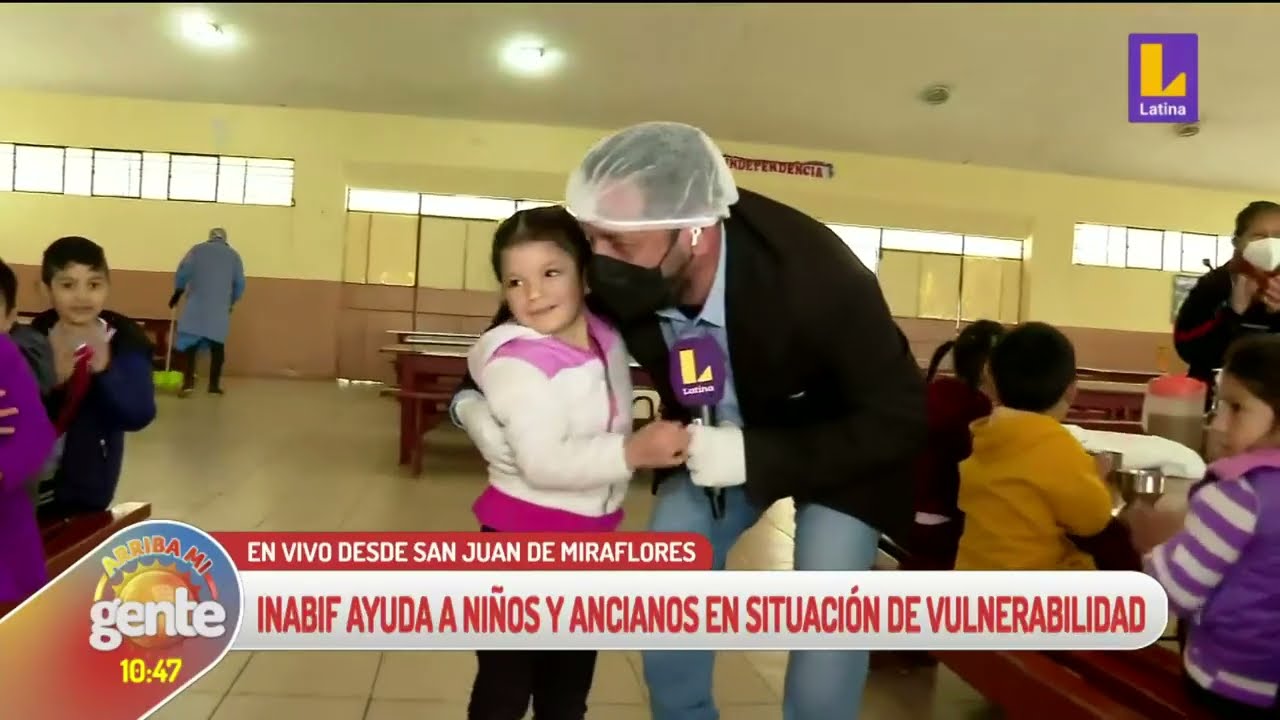 🔴📹 #ArribaMiGente | ¡INABIF ayuda a niños y ancianos en situación de vulnerabilidad!