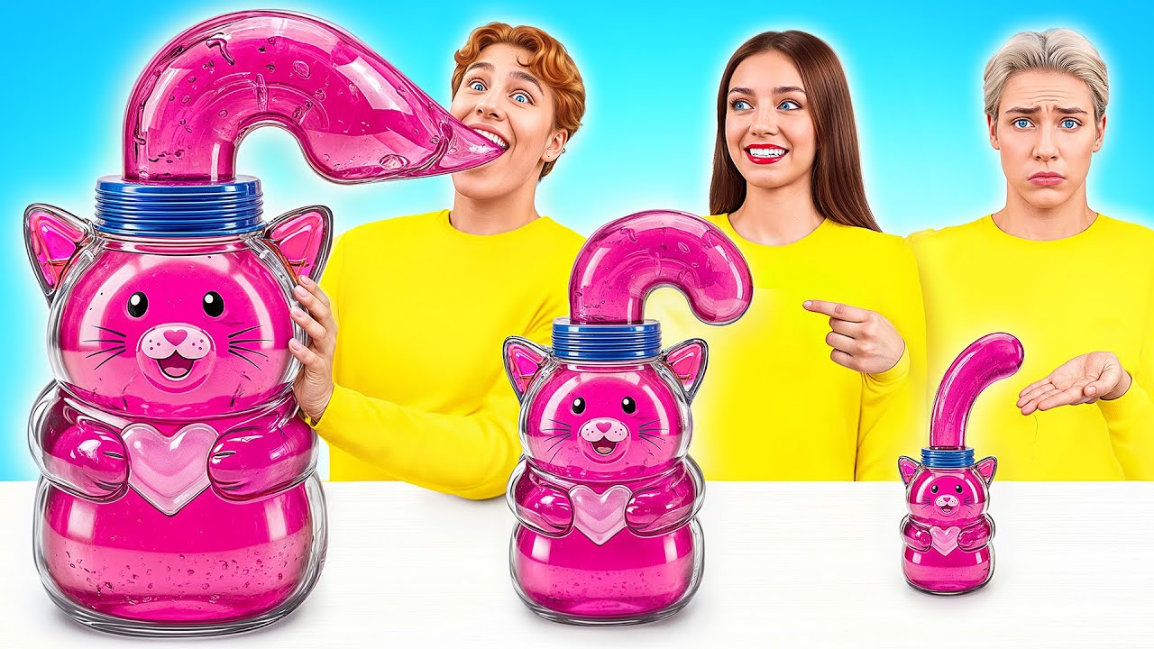 Wyzwanie Małe vs Średnie vs Duże | Zabawne Sztuczki Kulinarne od Multi DO Challenge