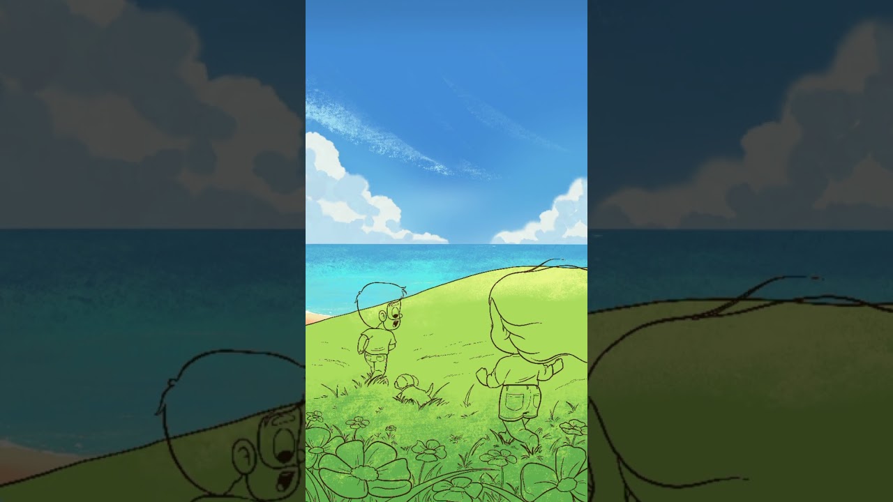Just Us 🍃 | Illustration Process Timelapse