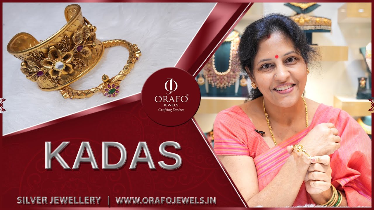 Exploring Kadas Collection: Silver Jewellery by Orafo Jewels | www.orafojewels.in