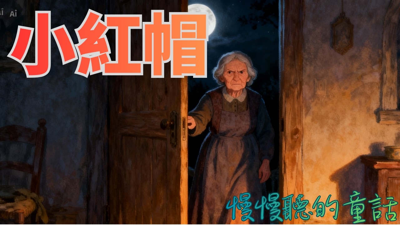 慢慢聽的童話EP.2| 《小紅帽》:疑心生暗鬼，狼也會害怕?