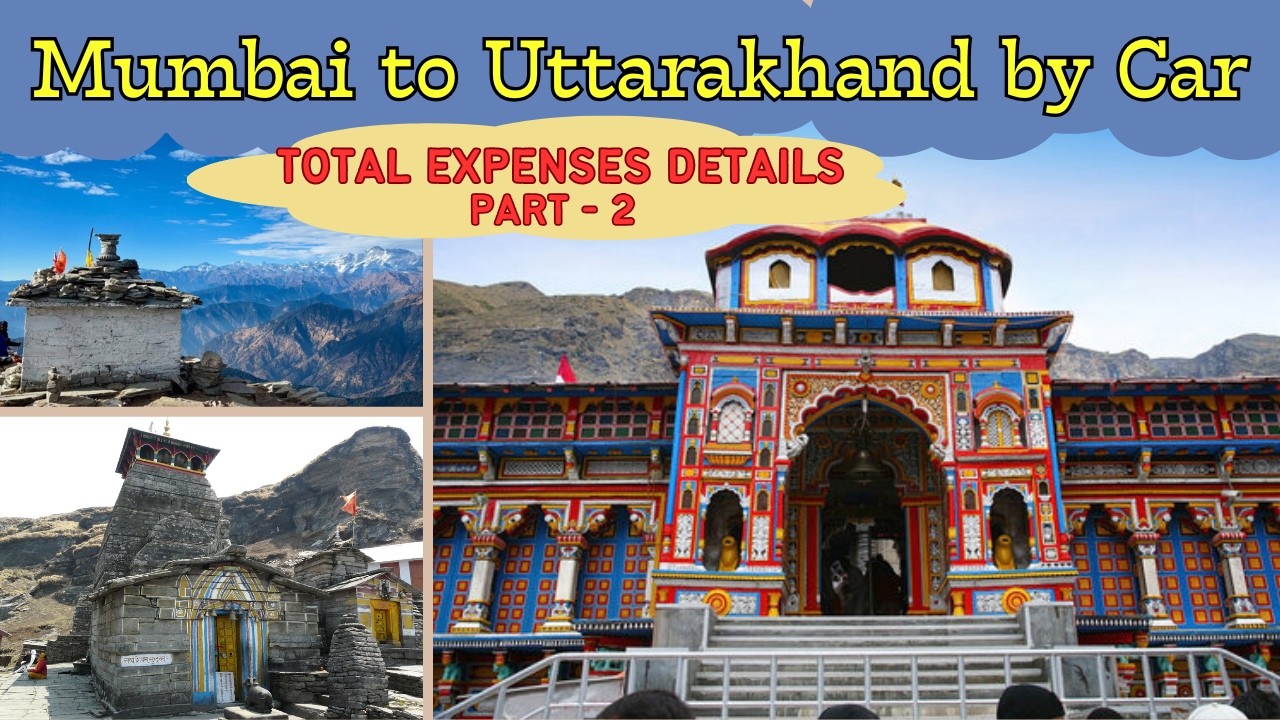 Mumbai to Uttarakhand by Car | Full Trip Expense Breakdown | Family Road Trip Vlog 2025