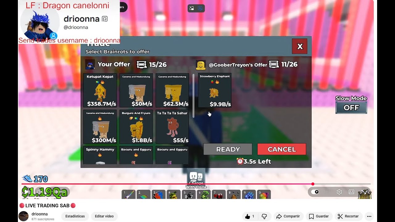 🔴LIVE TRADING SAB🔴