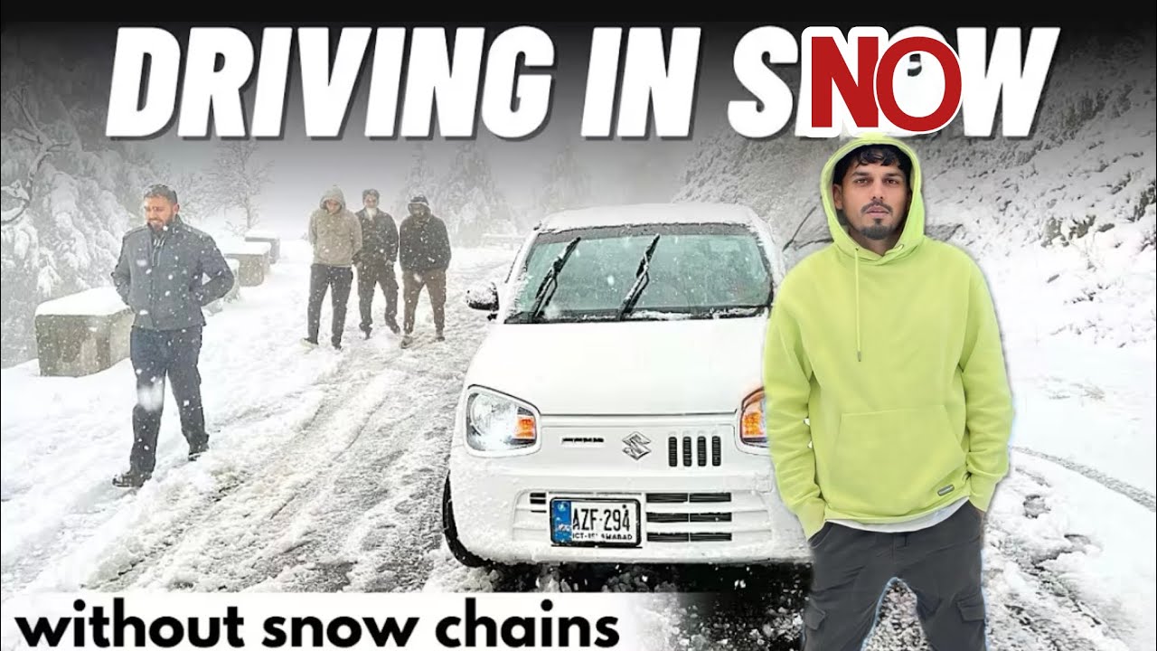 Snow Fall Muzafarabad Say Muree Ka Safar  Suzuki Alto Per | Alto Performance In Muree 2026 snow 
