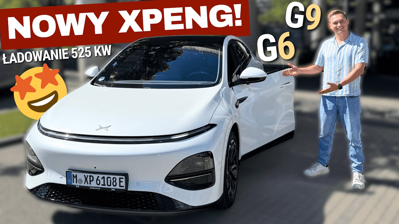 Nowy Xpeng G6 i G9 - WYŻSZE MOCE ŁADOWANIA⚡️ Poleciałem na Europejską premierę!