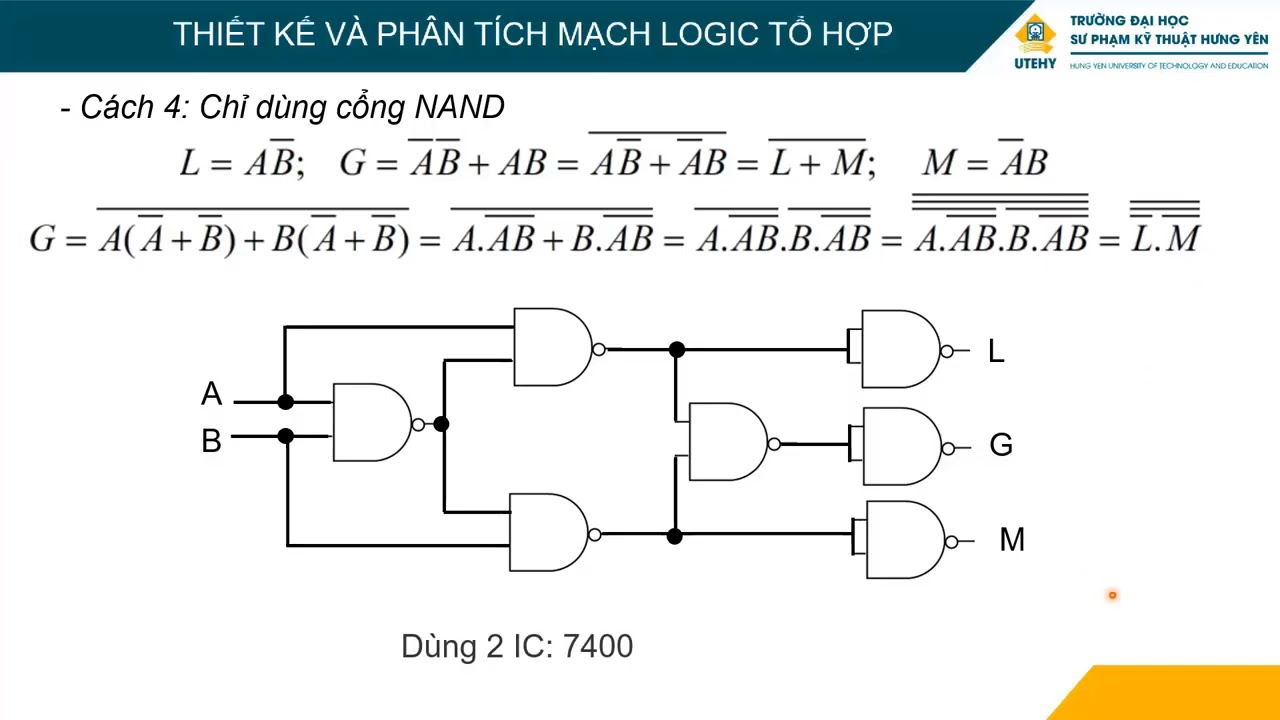 KTS - Bài 8: Thiết kế và phân tích mạch logic tổ hợp - Phần 2