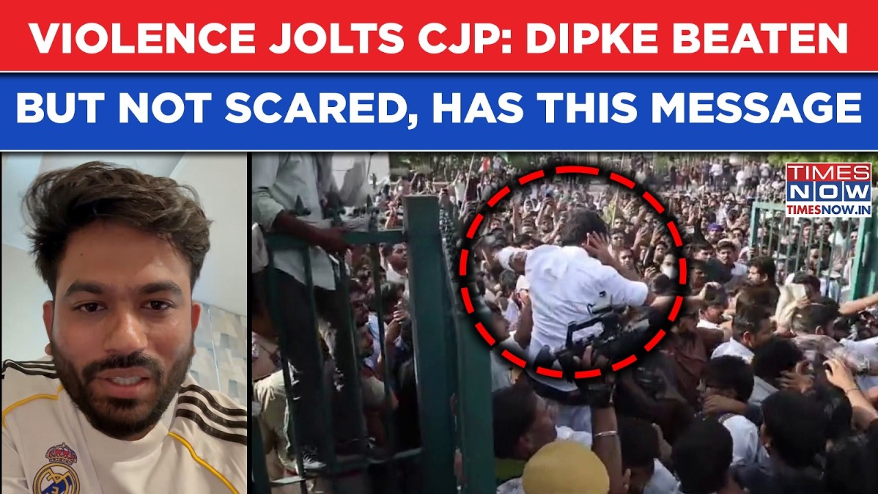 Abhijeet Dipke Slapped 4 Times, Reacts: Cockroach Janta Party Boss' Big Message| Violence Jolts CJP