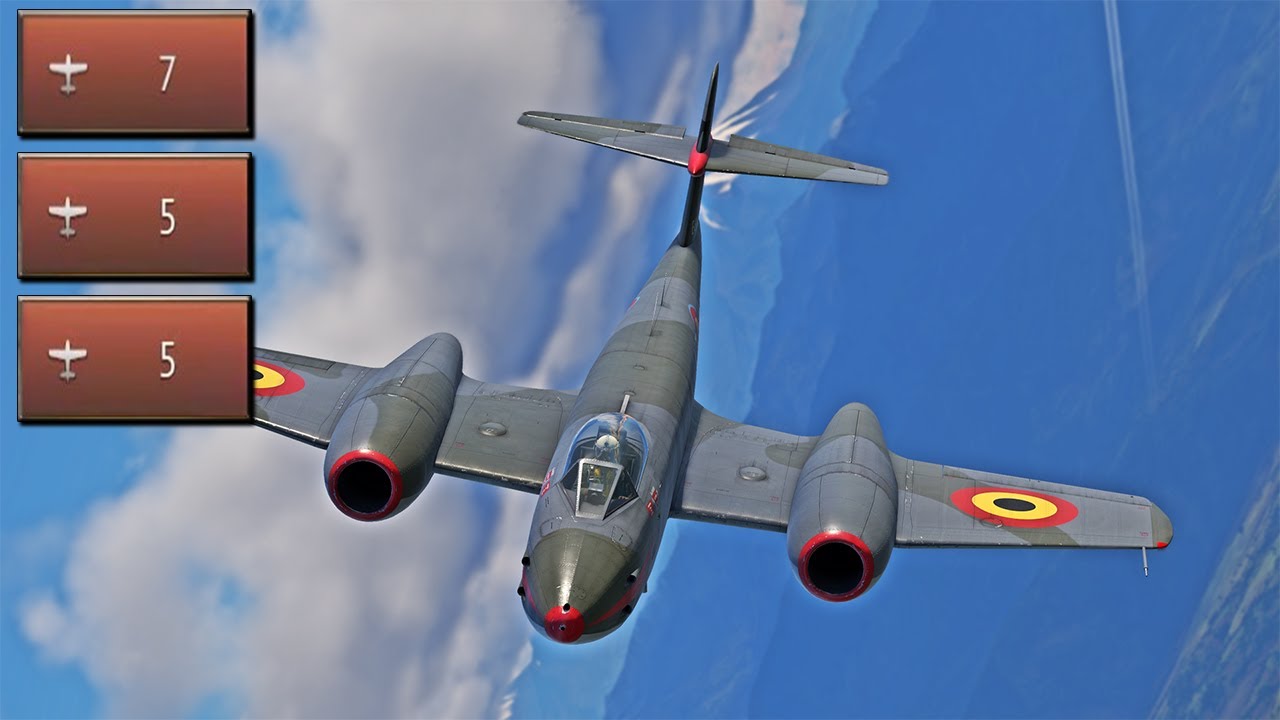 ⚙️ English Engineering at Its Finest Made A Legendary Fighter! | Meteor F Mk.8 (France)