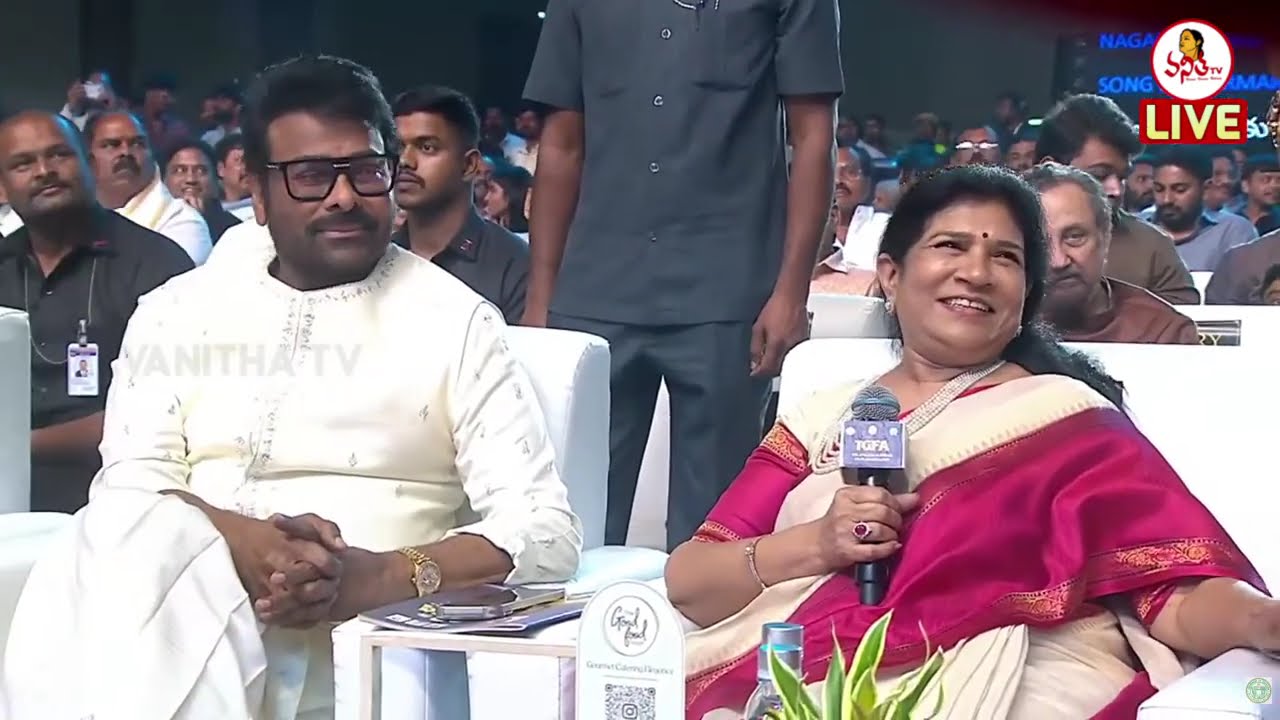 Chiranjeevi & Surekha Funny Reply to Suma at TGFA 2025 @VanithaTV