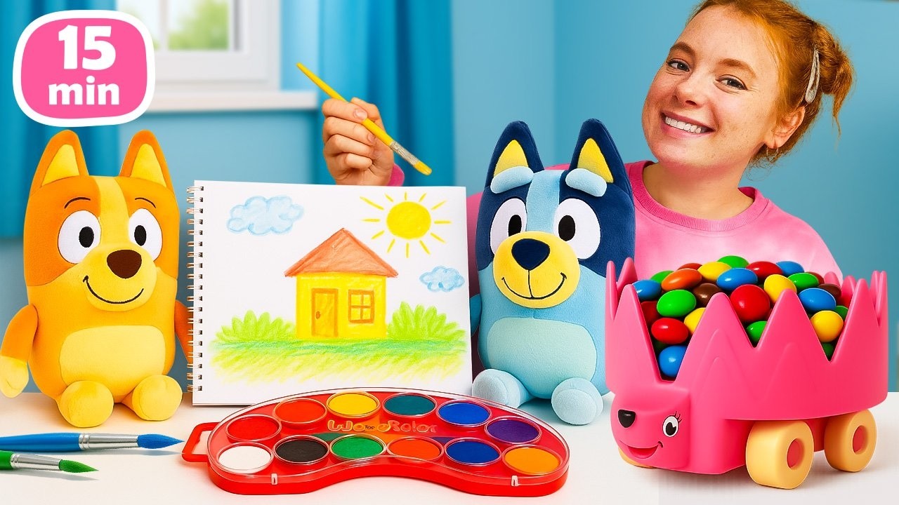 Spielgeschichten mit Bluey und Bingo – Sammlung mit Irene