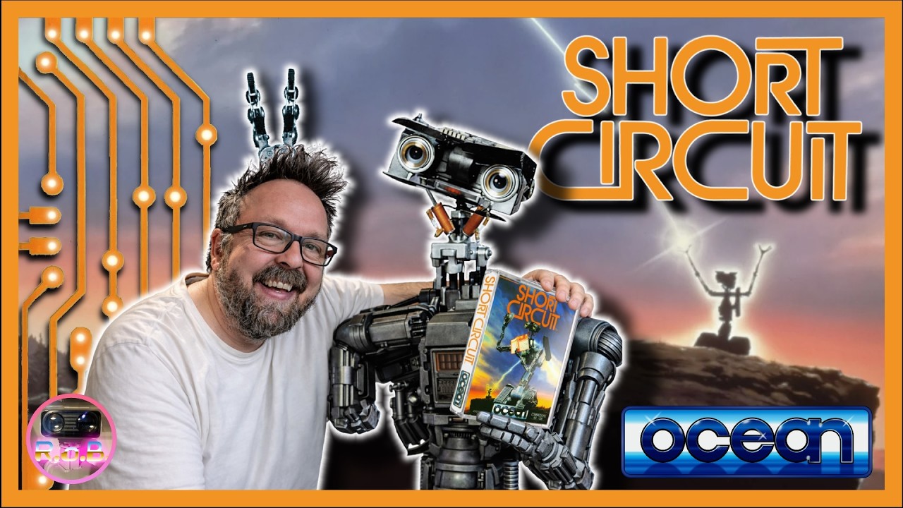 Logic & Lasers - Number 5 is Still Alive! SHORT CIRCUIT (1987) | Commodore 64
