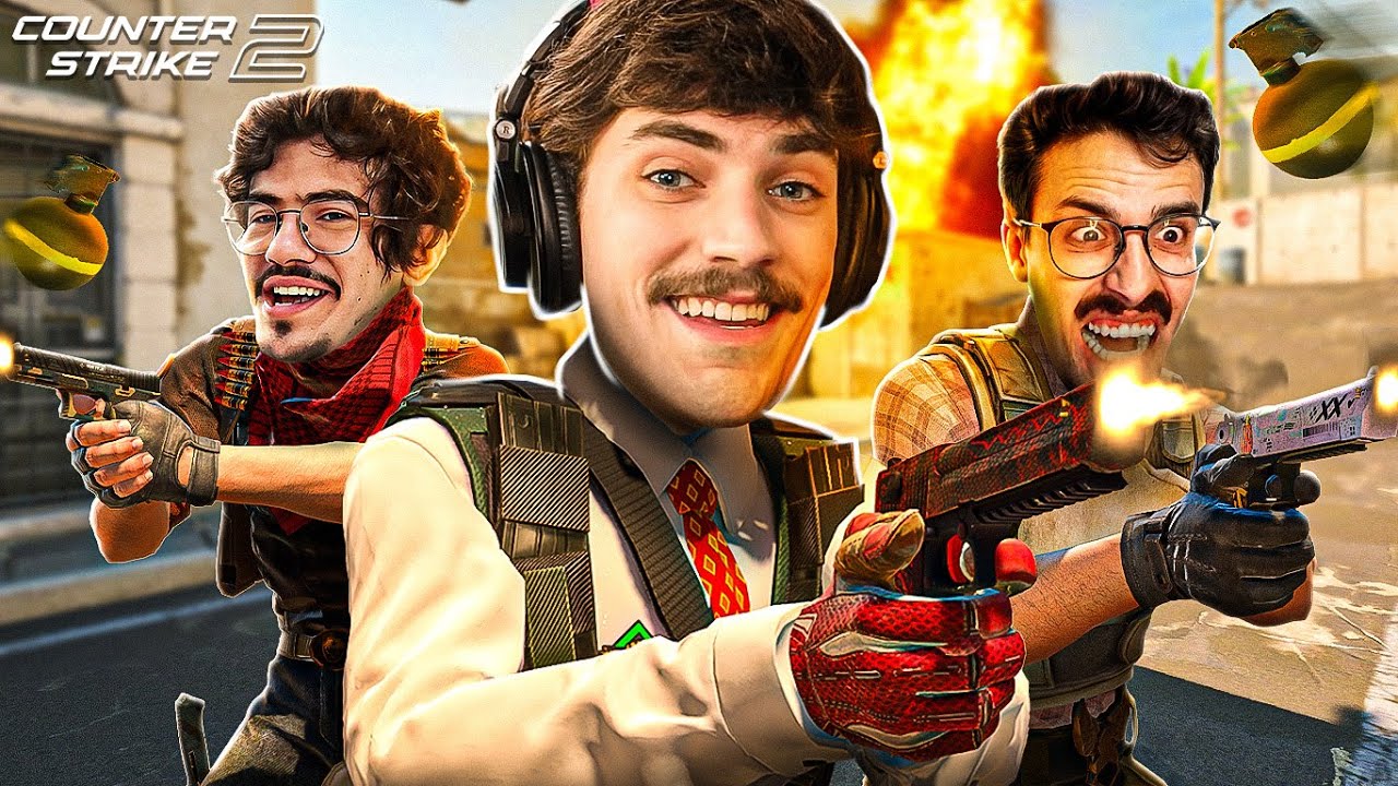 MOUNT E COLEGAS JOGANDO UM BOM COUNTER-STRIKE | Counter-Strike 2
