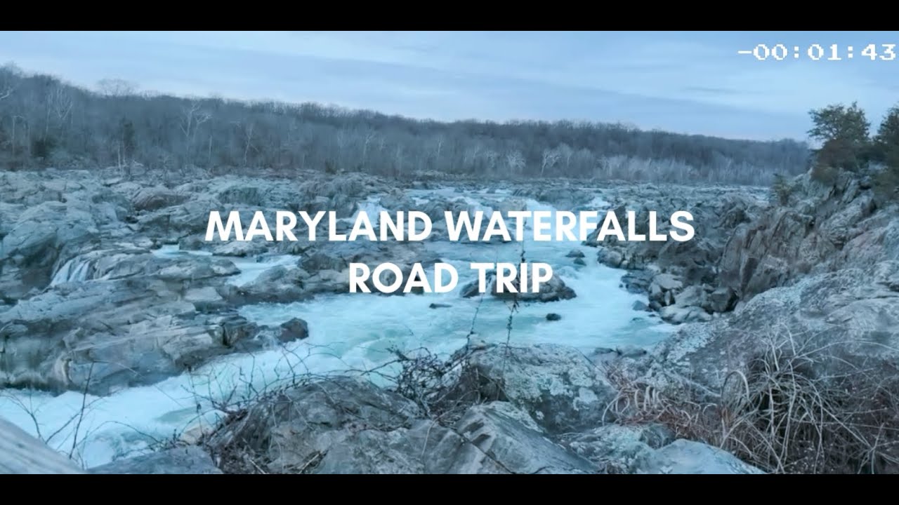 Day_08. Road trip is on🔥, Great falls of Maryland visit.