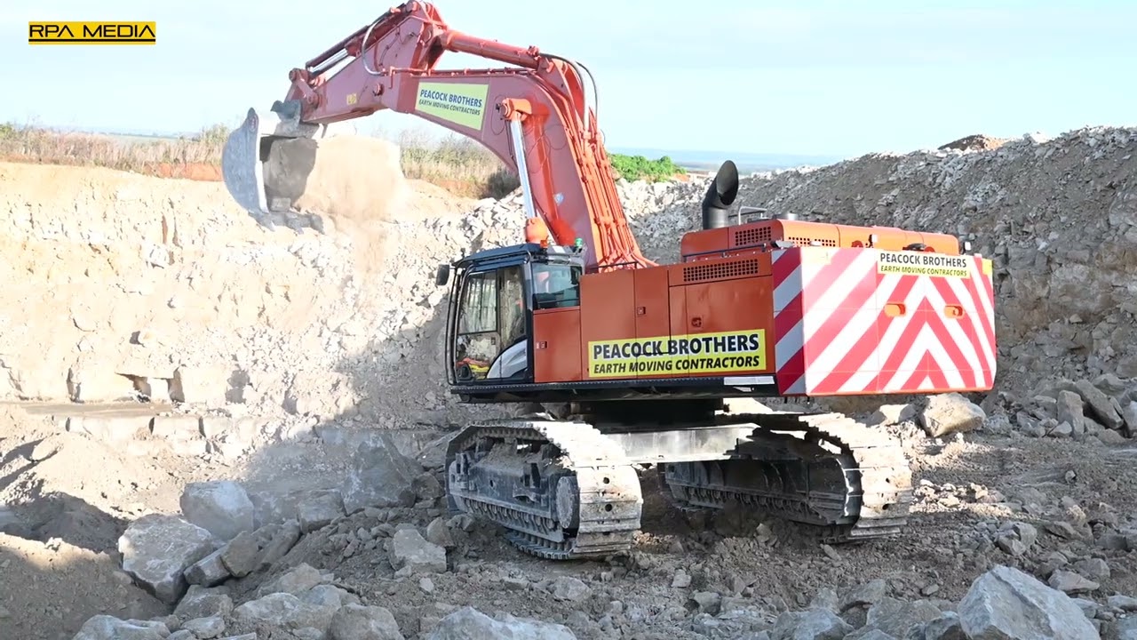 New Hitachi Zaxis 890 in a quarry