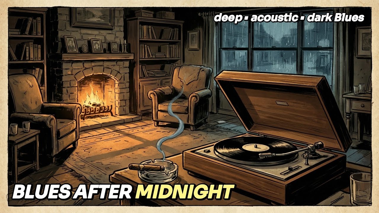 Dark & Deep Blues Playlist (1 Hour) | Soulful Classic Blues for Late Nights
