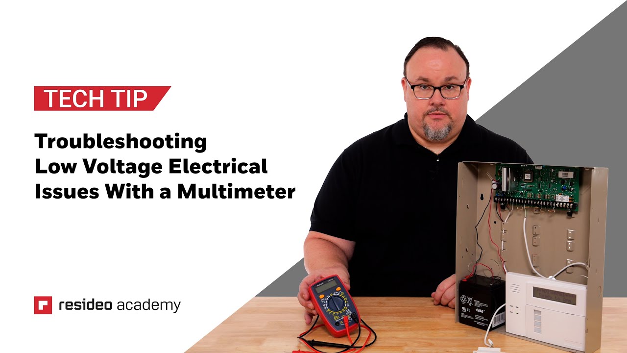 Multimeter Troubleshooting Tips for VISTA Alarm Systems