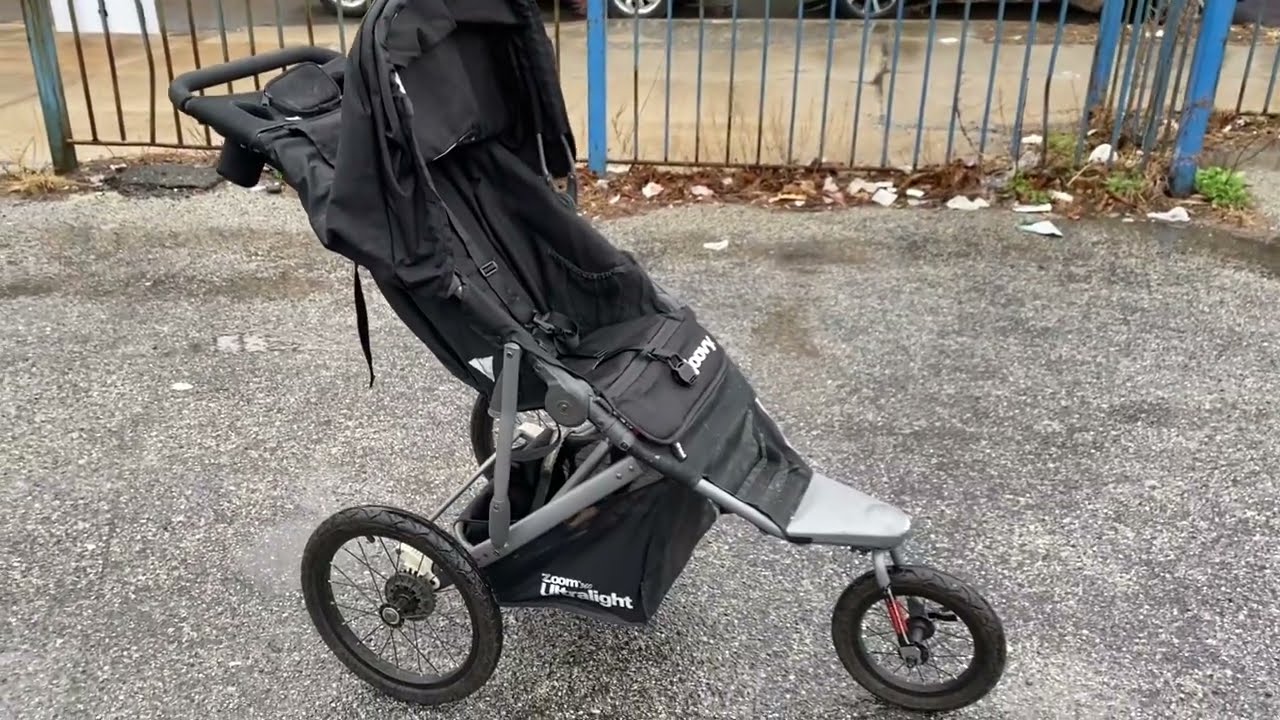 Обзор сверхлегкой коляски для бега Joovy Zoom360 с высоким детским сиденьем и амортизацией