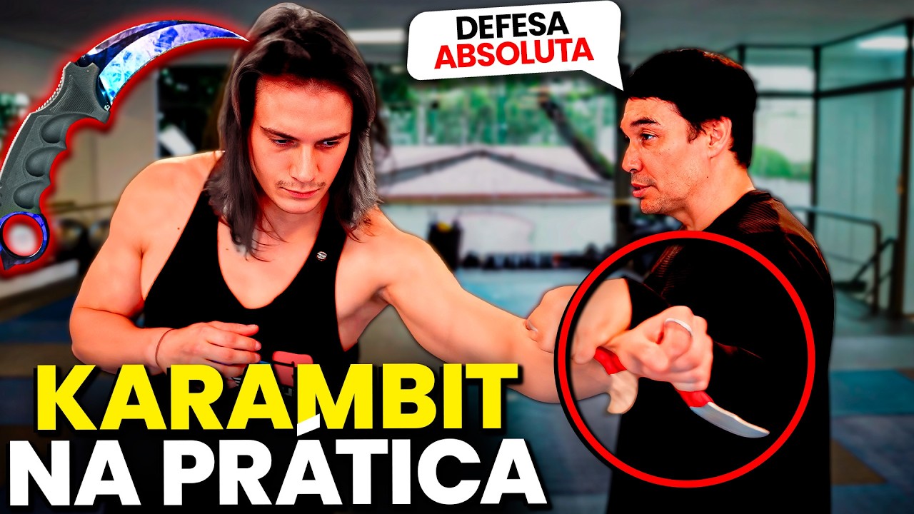 Faca e Karambit em Defesa Pessoal: Aula Prática com Ricardo Nakayama | DOJO DO MERLOTO #017