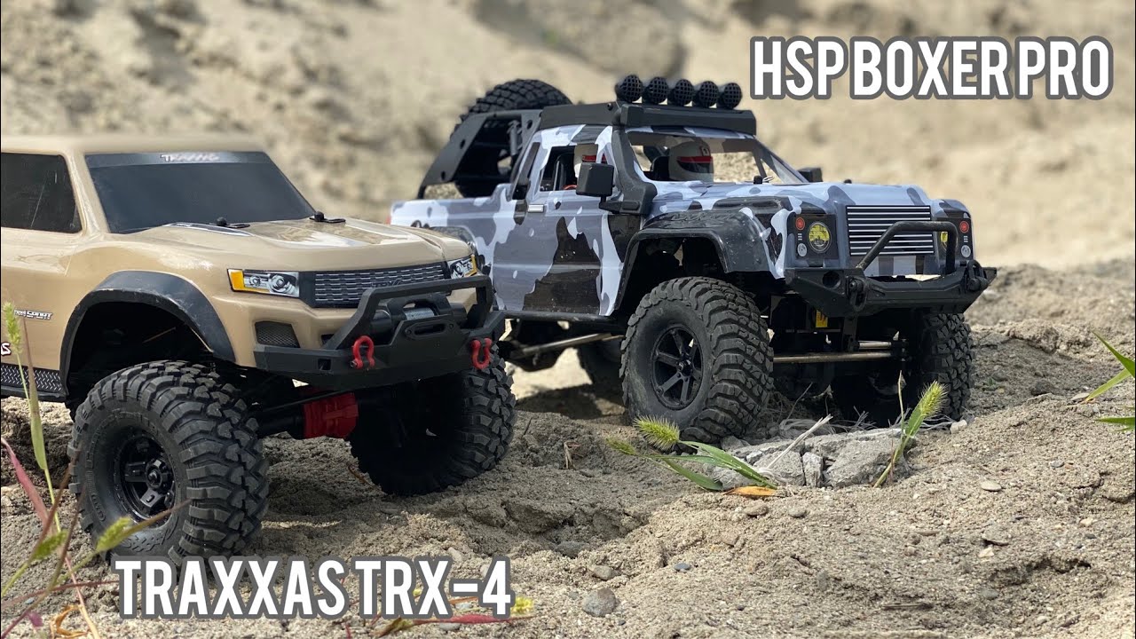 HSP Boxer PRO vs TRAXXAS TRX 4, НЕ ПОКУПАЙ  пока не посмотришь!!! | лучшие RC бюджетки