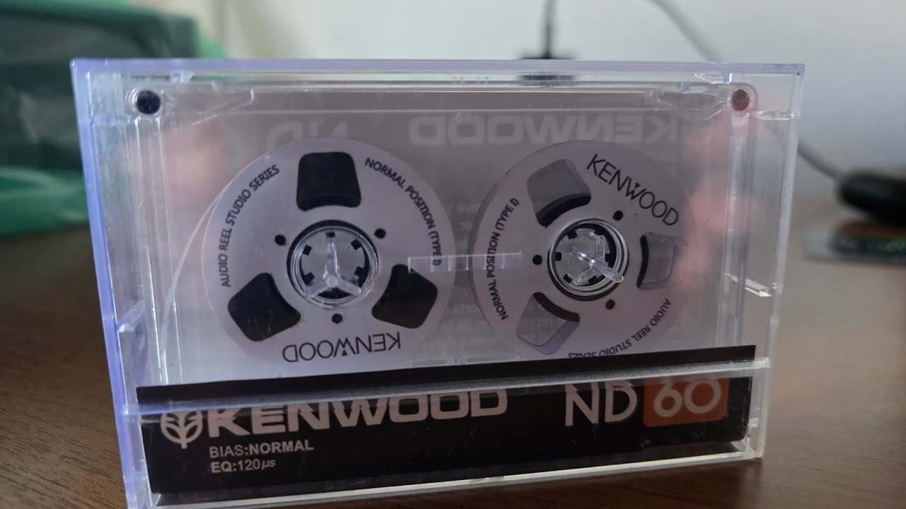 KENWOOD PERLA NERA M-85 TEST CS TAPE BACH 