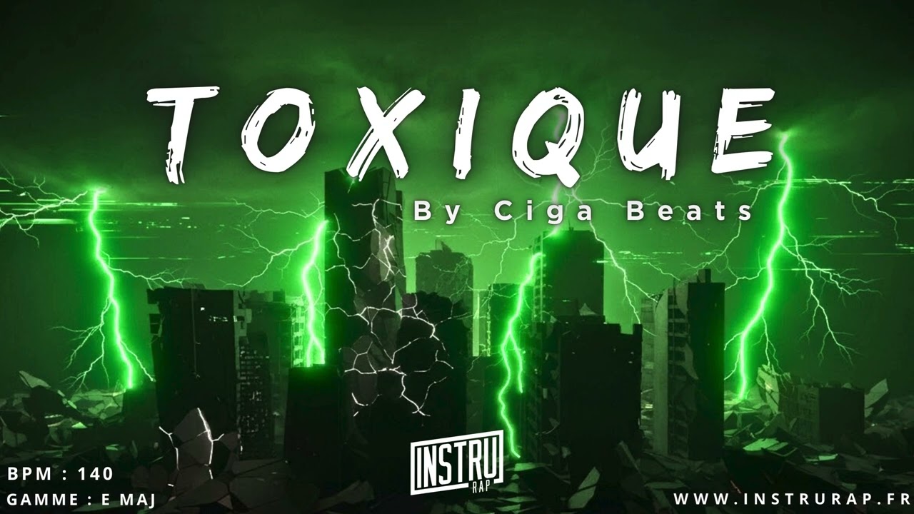 [FREE] Trap Banger Lourd Instrumental Rap "TOXIQUE" Freestyle Rap Beat  By Ciga Beats