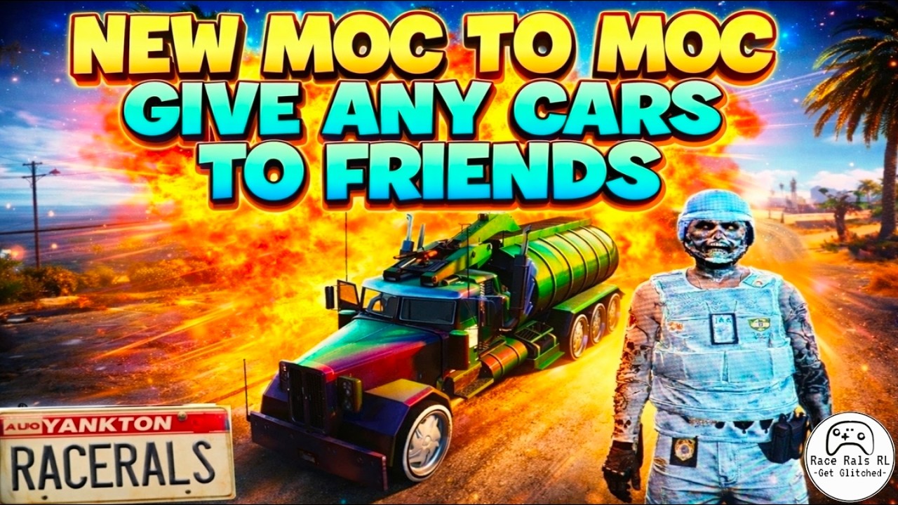 NEW MOC TO MOC GIVE CARS TO FRIENDS GLITCH GTA5 FULL STEPS AFTER PATCH FA GCTF NEW