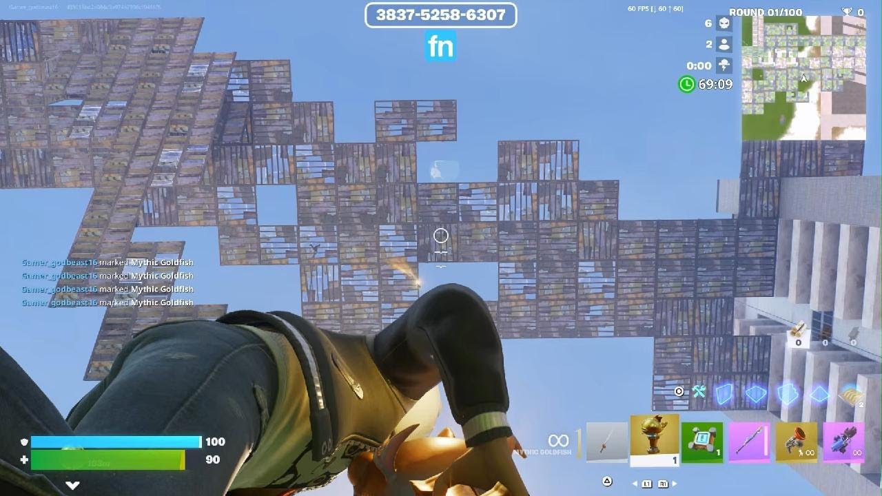 Mythic gold fish challange
