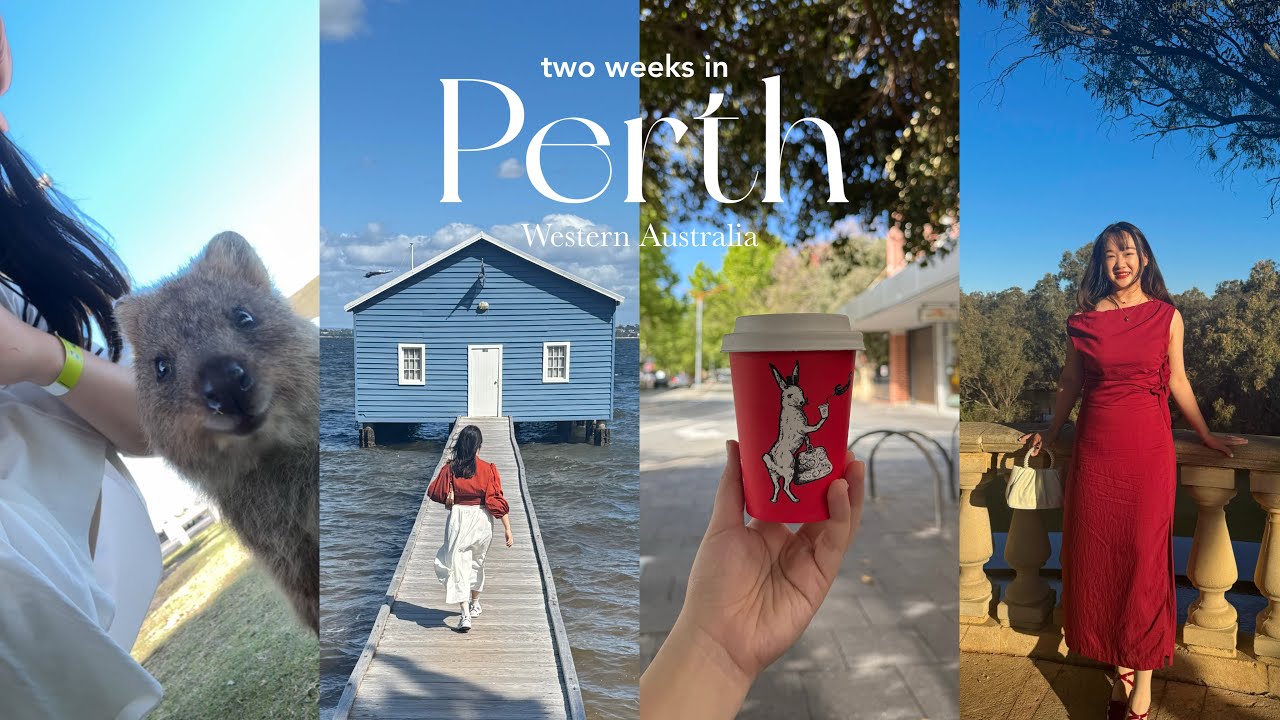 my life in Perth 🦘☕️ 🌿  Fremantle, cafe hopping, Rottnest Island, Blue Boat House, cousin’s wedding