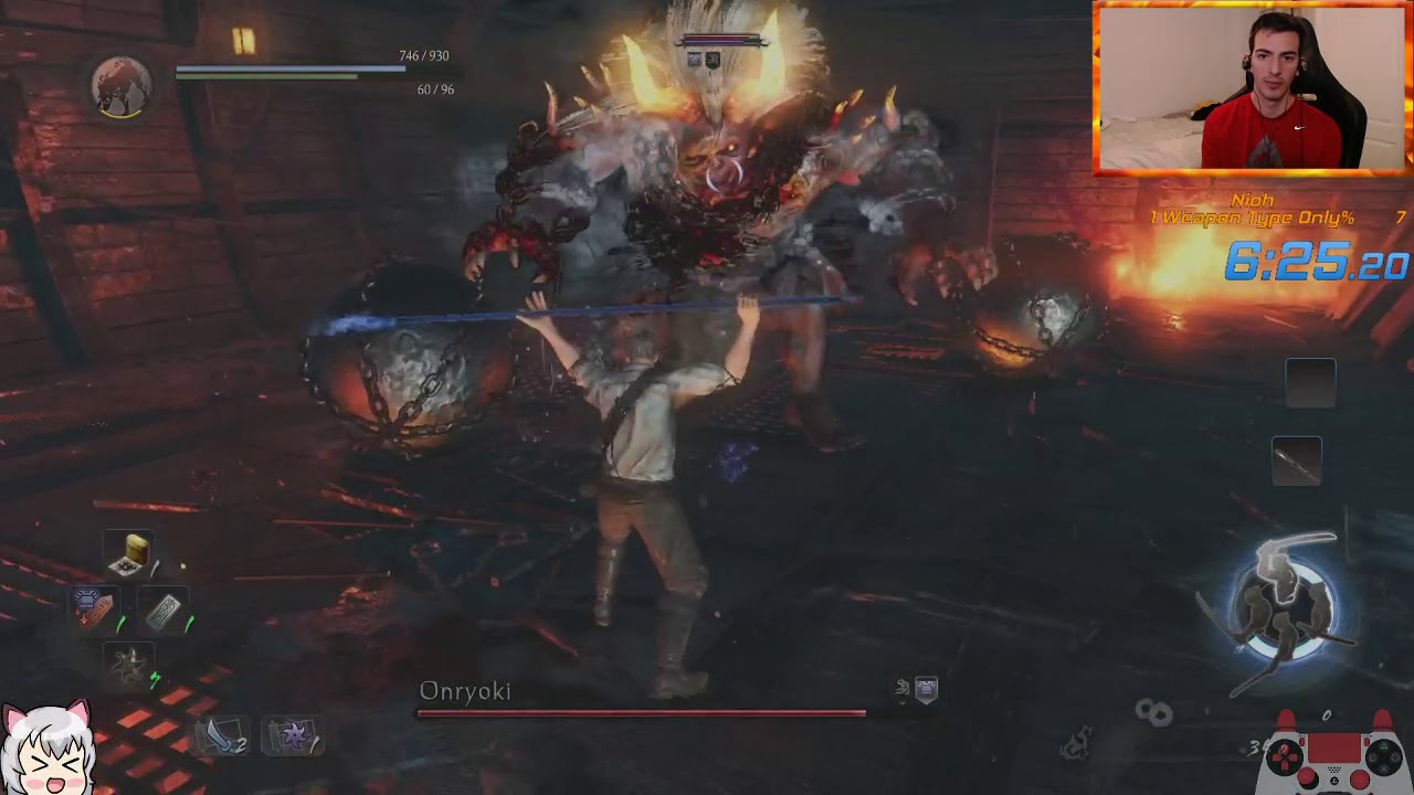 Nioh Spear Only Run (Cannot equip any weapon besides a Spear)