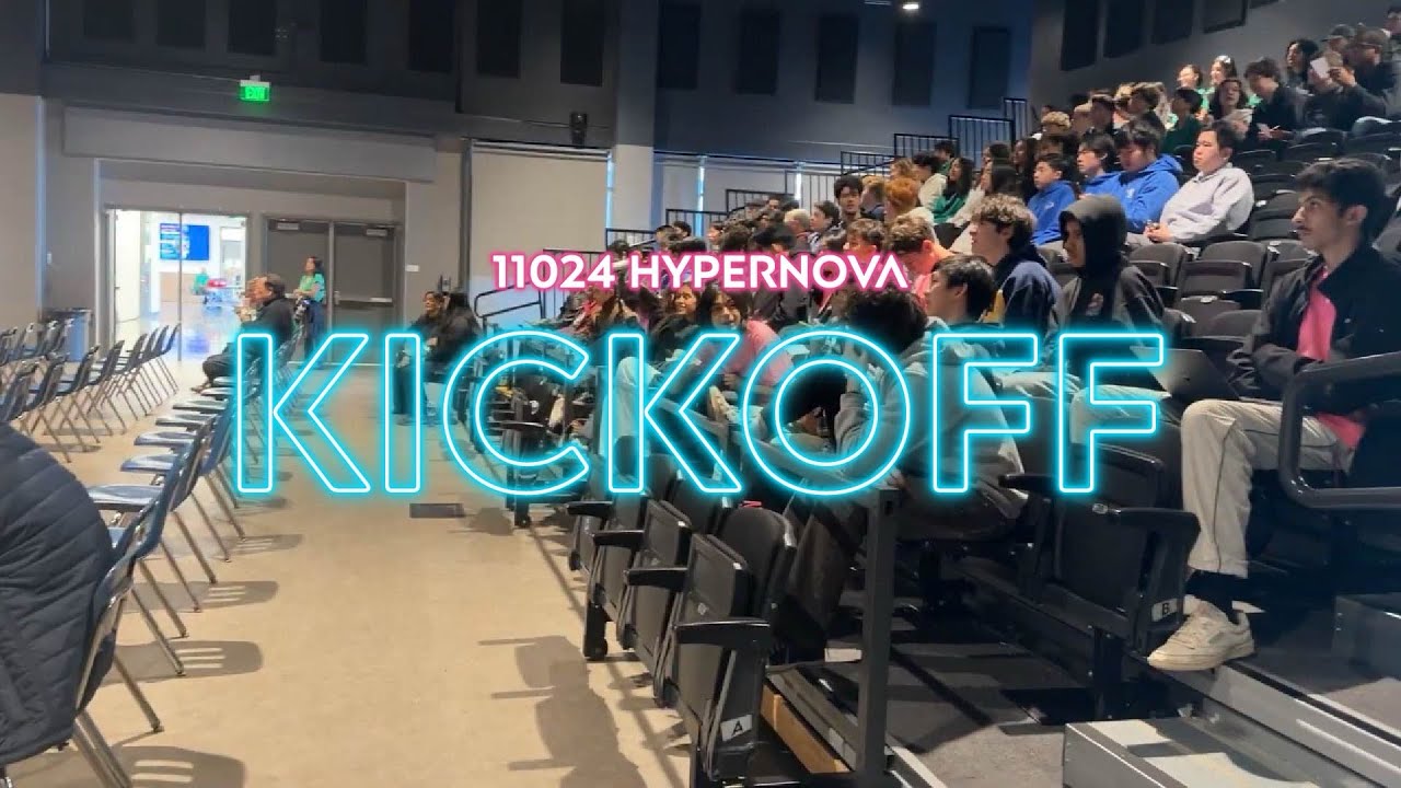 FRC Rebuilt Kickoff Vlog | 11024 Hypernova
