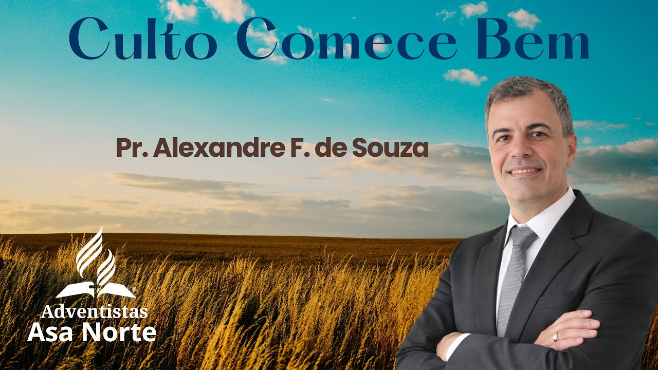 CULTO COMECE BEM | Pr. Alexandre F. de Souza | Domingo | 08/02/2026 | 19h