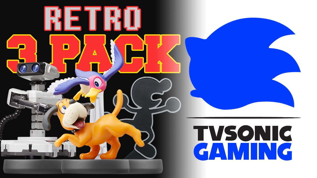 UNBOXING ~ amiibo Retro 3-Pack [Gamestop Exclusive]