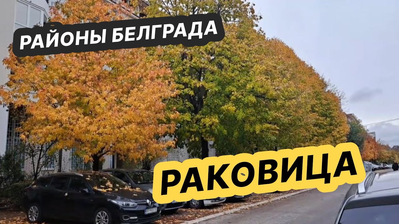Переезд в Сербию. Прогулка по району Раковица в Белграде. Где жить в Сербии.