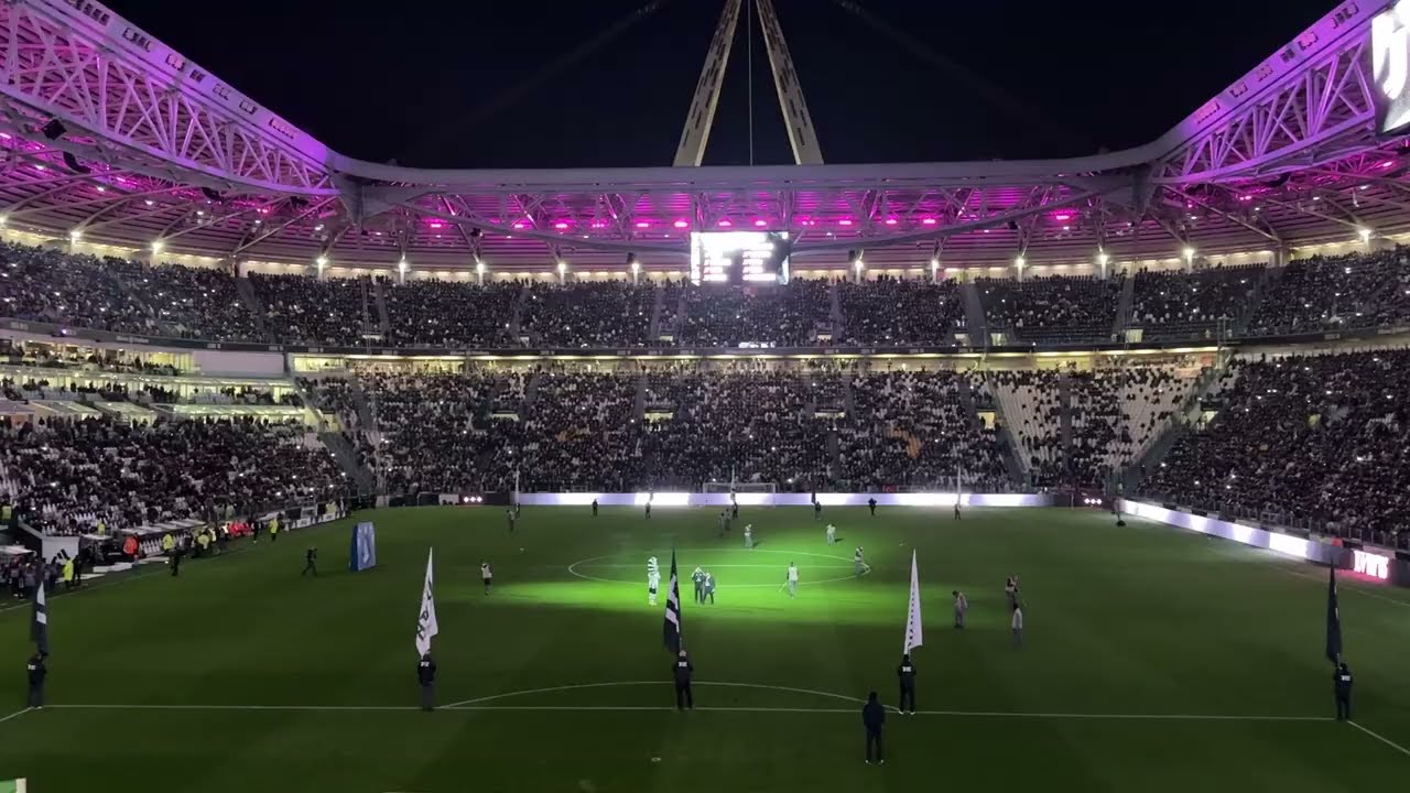 Juventus - Cagliari 2-1 (Formazione e Inno 29-11-2025)
