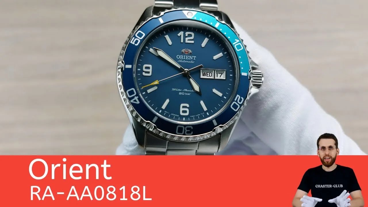 Orient Mako RA-AA0818L / Обзор часов / Распаковка