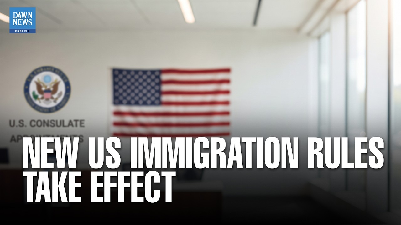 US Immigration Changes Take Effect October 1 | Visas, Green Cards & Social Media | Dawn News English