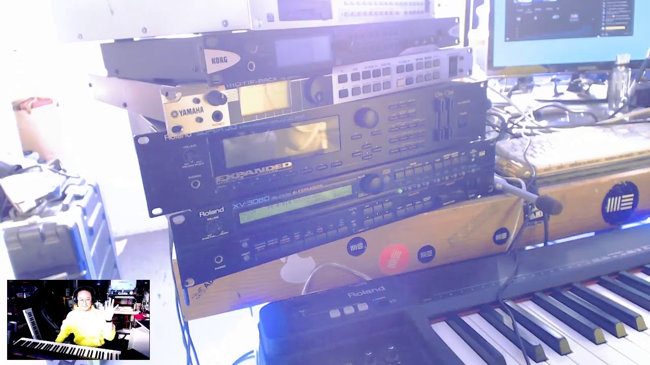 [추억의신스여행]롤랜드의 전설!!! ROLAND XV3080