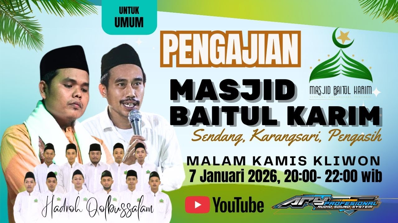 NGAJI KITAB ARBA'IN NAWAWI Hadist, Bersama  Gus Ahmad Fawazin, Pengasuh Pontren BUDI MULYO