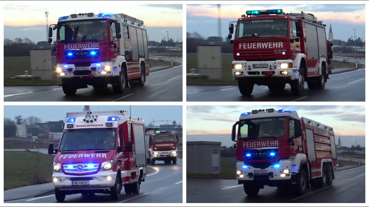 [Neues RLFA | Wail Horn | Bullhorn] Einsatzfahrzeuge der Freiwilligen Feuerwehr Marchtrenk