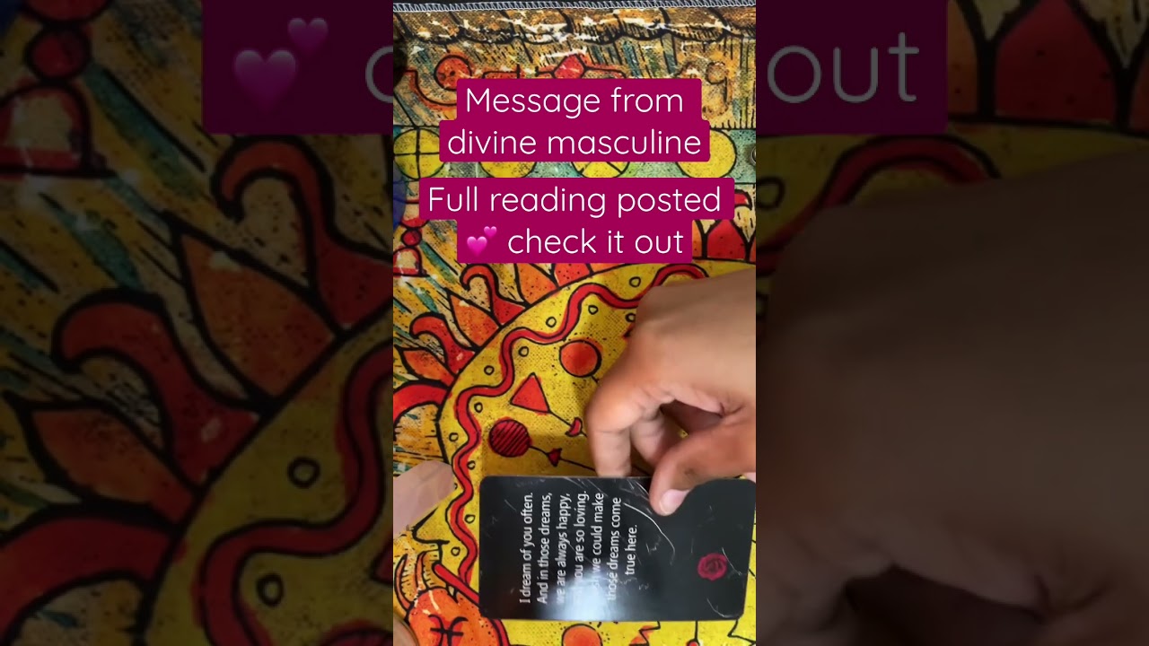 Divine Masculine has a message for Divine Feminine #divineguidance #spiritualawakening #libra