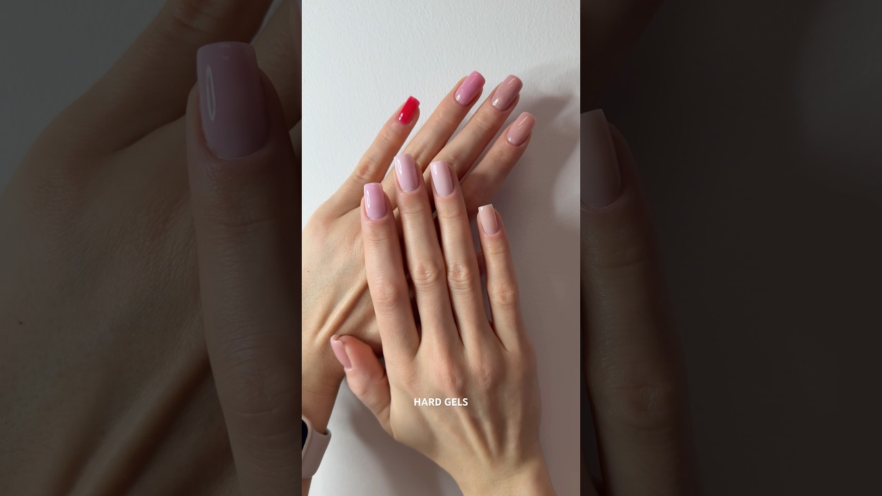 Our perfect hard gels 🌸💕 