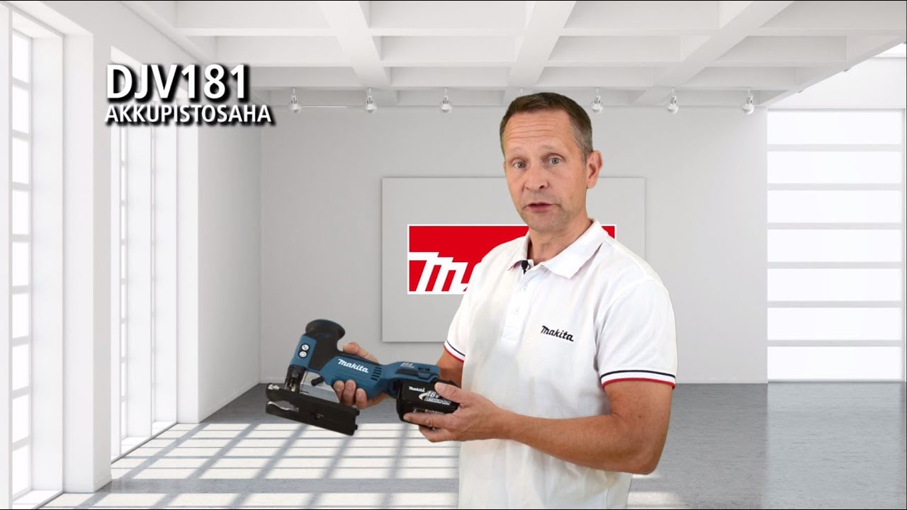 Makita akkupistosaha DJV181