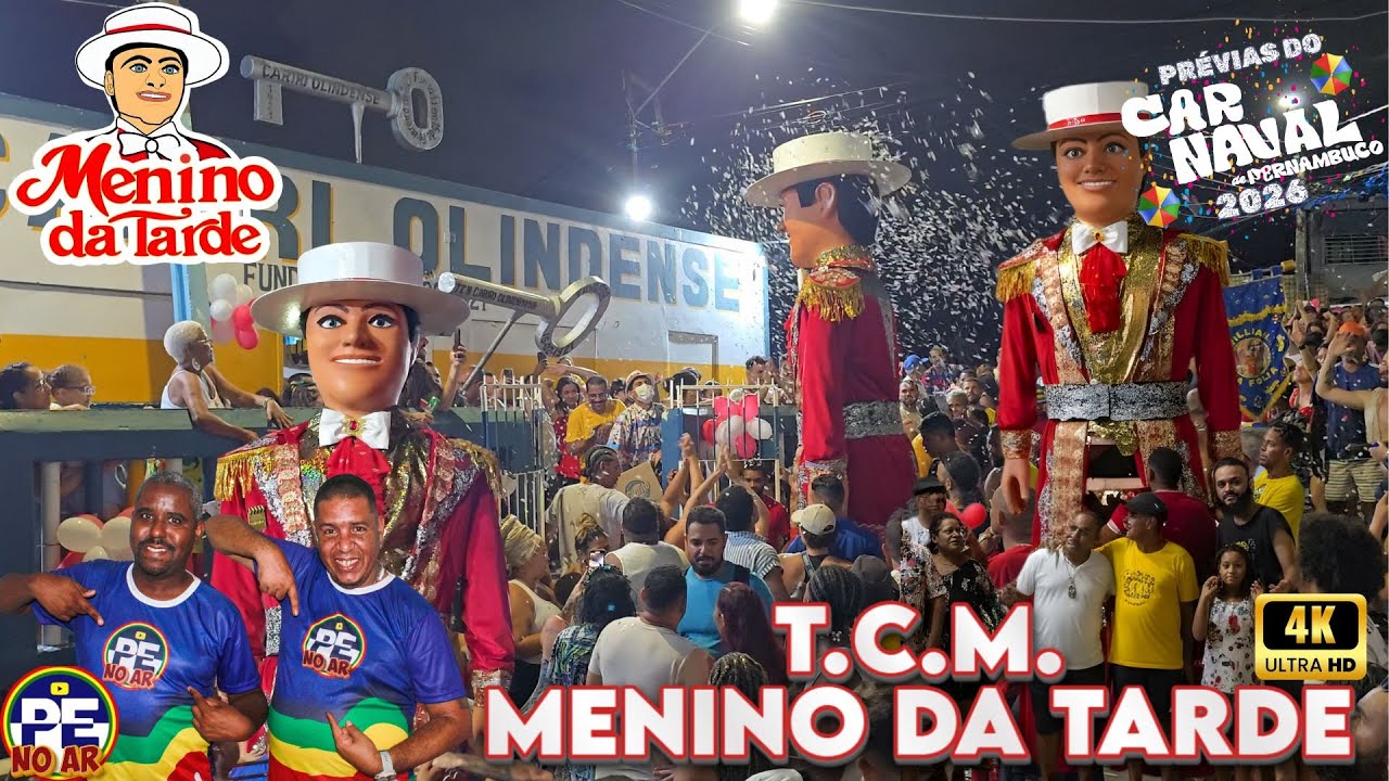 [PRÉVIAS 2026] CHUVA DE ALEGRIA EM CONFETES COM O MENINO DA TARDE NAS LADEIRAS 11/01/2026