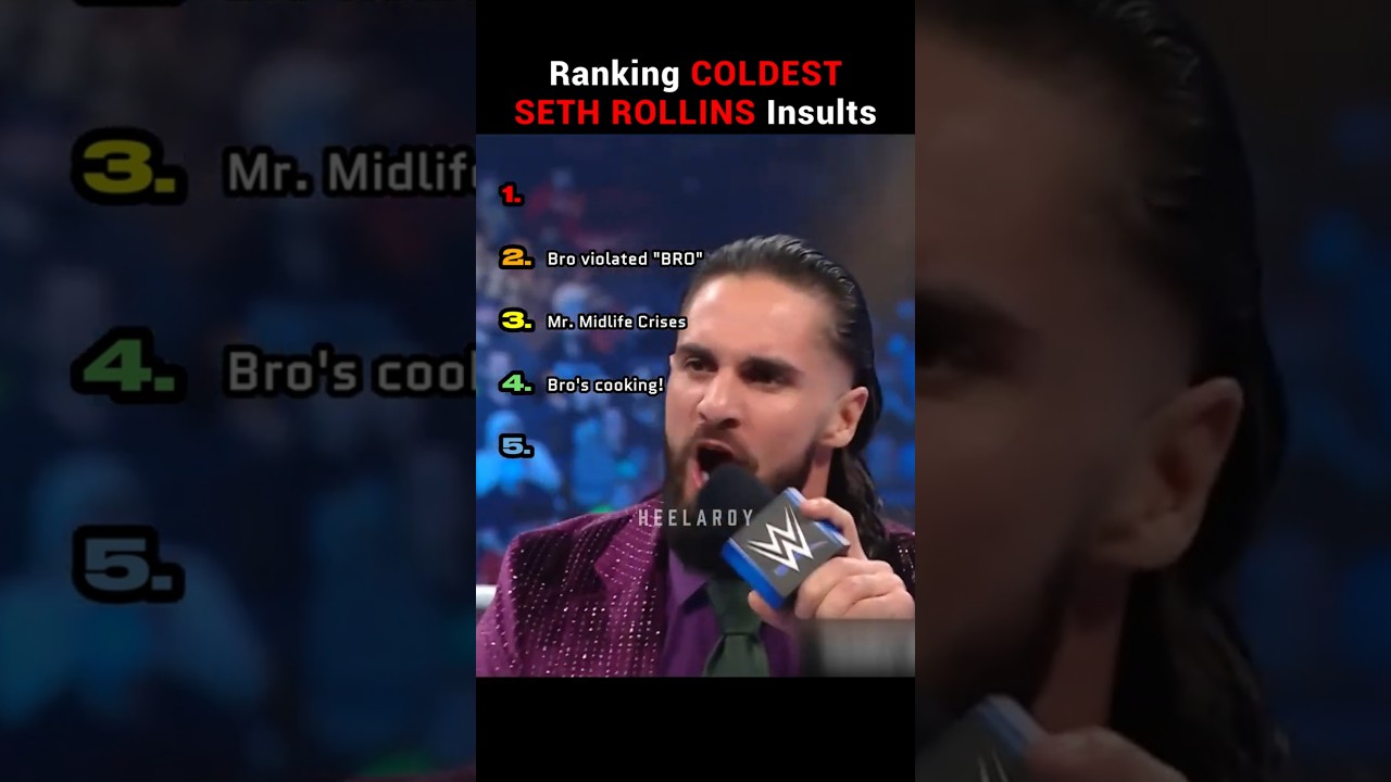 Ranking The COLDEST Seth Rollins Insults! 👀