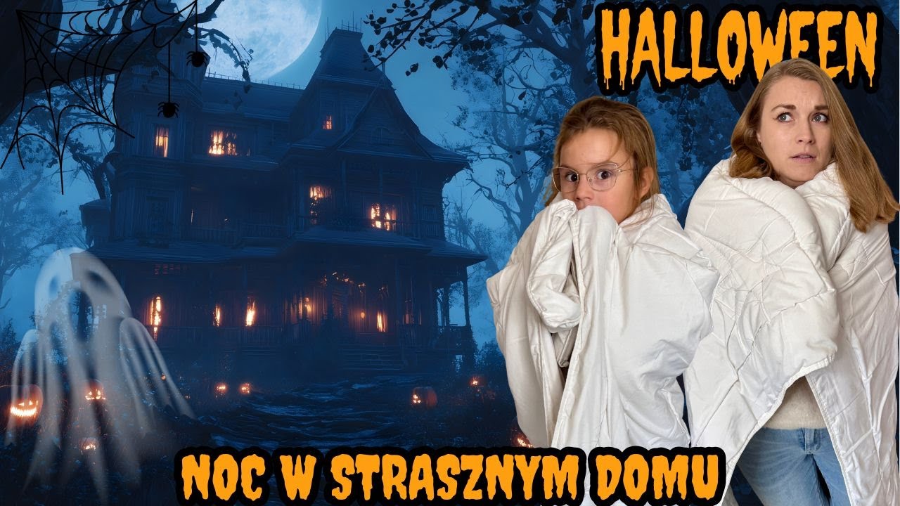 Co skrywa nawiedzony dom nocą?😱🎃 Bardzo się bałyśmy😱 Halloween 2025🕷️🕸️